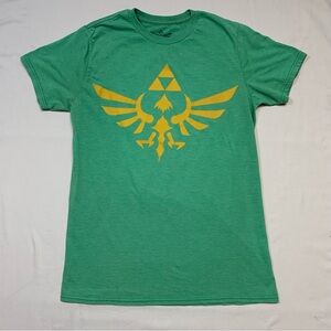 Zelda TShirt Men’s Small Legend Triforce Skyward Sword Short Sleeve Tee Top Game